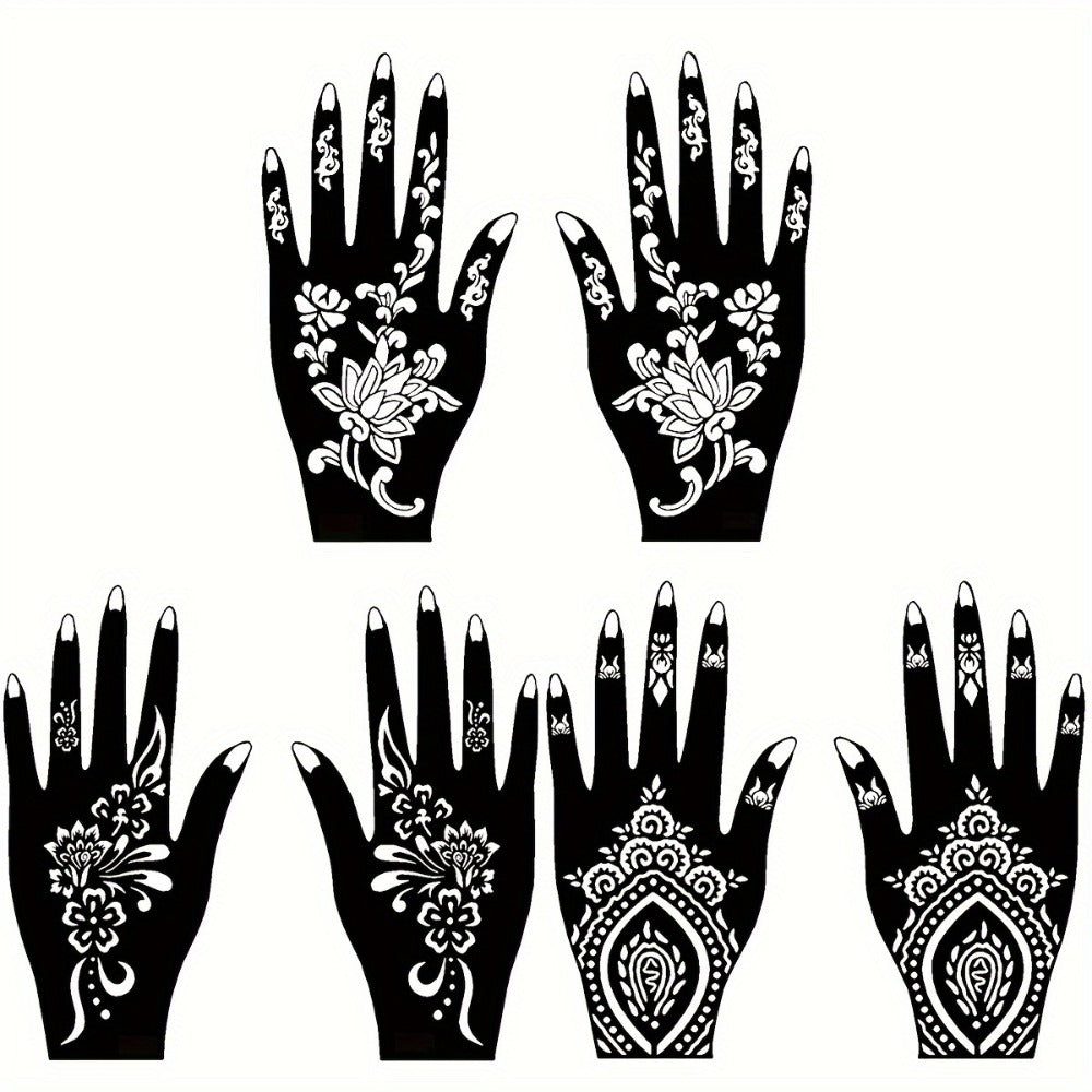Fake Freckles Jagua Gel Kit Semi-Permanent Temporary Tattoo Ink, 3 Brown & Red Ink Bottles, 6 Stencils &