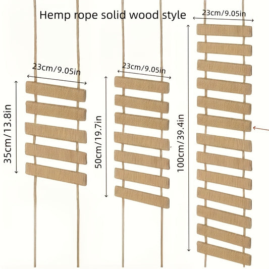 Cat Scratching Post Sisal Hemp Rope Replacement Column for Cat Tree Climbing Frame Indoor Cat Ladder, Multiple Lengths 13.78" 19.69" 39.37"