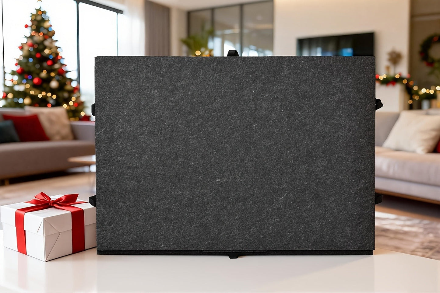 Roll-Up Puzzle Mat Board Extra Large – Foldaway Felt Mat for 1000 & 1500 Piece Jigsaw Puzzles, 6 Sorting Drawers
