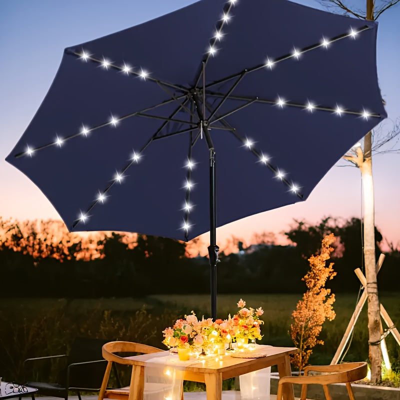 Patio Umbrella shown in the Blue Patio Umbrella option