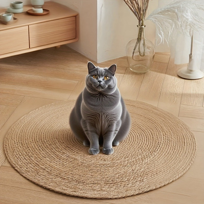 Sisal Sofa Protector Cat Scratch Mat – Universal Anti-Scratch Claw Cover for Cats & Dogs, Furniture Protector Pad for Sofa, Couch & Chair