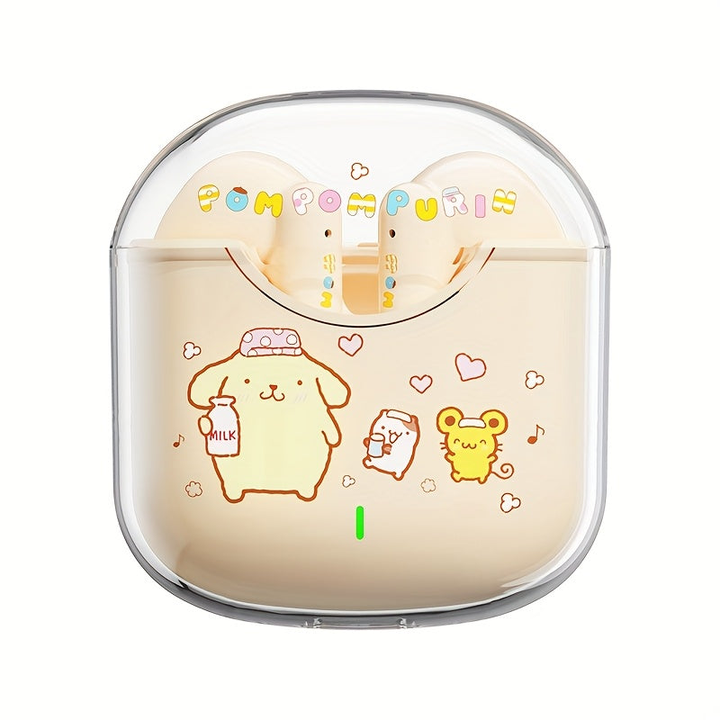 Kuromi My Melody Pompompurin Wireless Earbuds Authorized for an Everyday Personal Care Routine