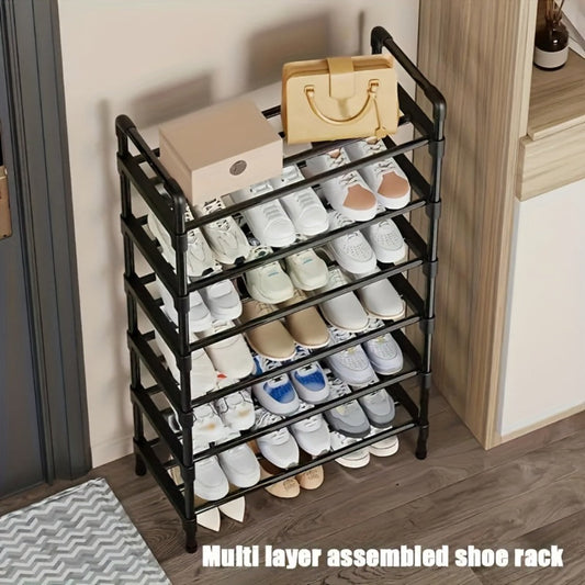Shoe Rack Multi-Layer Space Saving – 3 to 8 Tier Shoe Storage Stand Organizer for Entryway Bedroom Closet Corridor