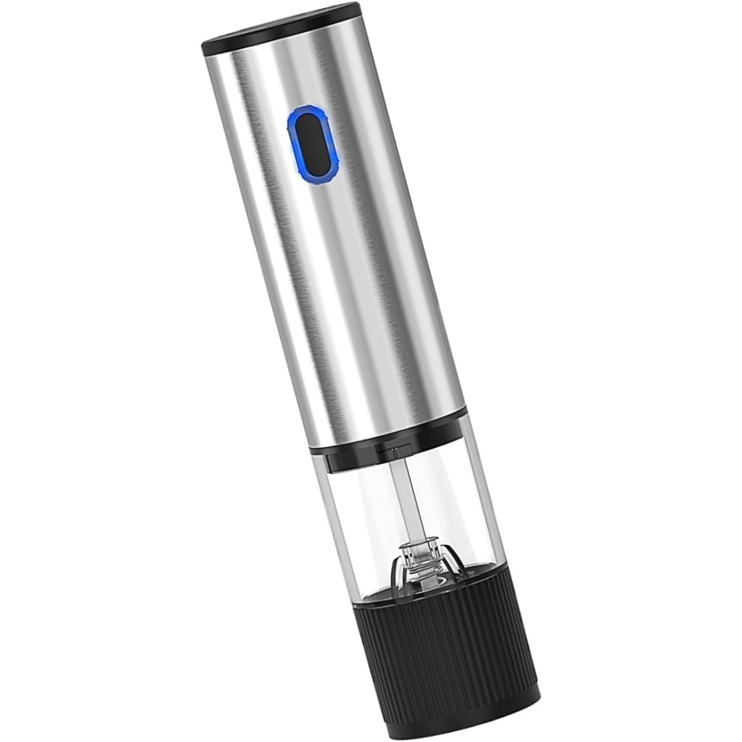 Electric Pepper Grinder USB-C Rechargeable, 5-Level Adjustable Coarseness, One-Hand Operation
