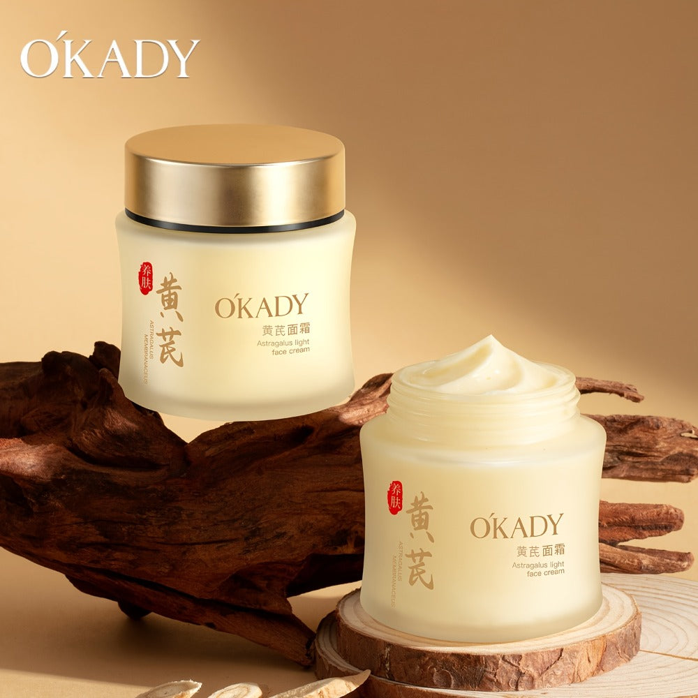 Face Cream Astragalus Root Extract Two-Pack with 100g Per Jar for Morning and Evening Moisturizing