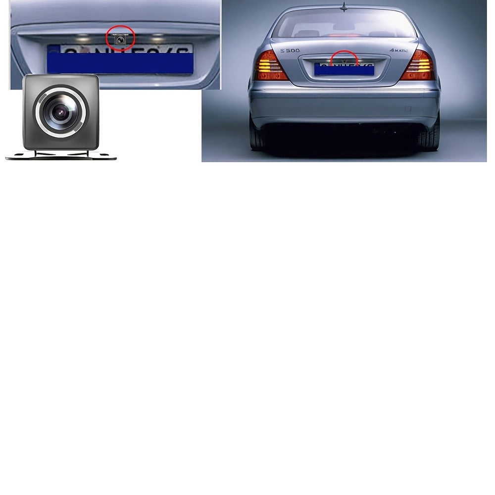 Three-Channel Dash Camera Kit with Front, Cabin and Rear Cameras plus Pictured 64 GB Card Pictured