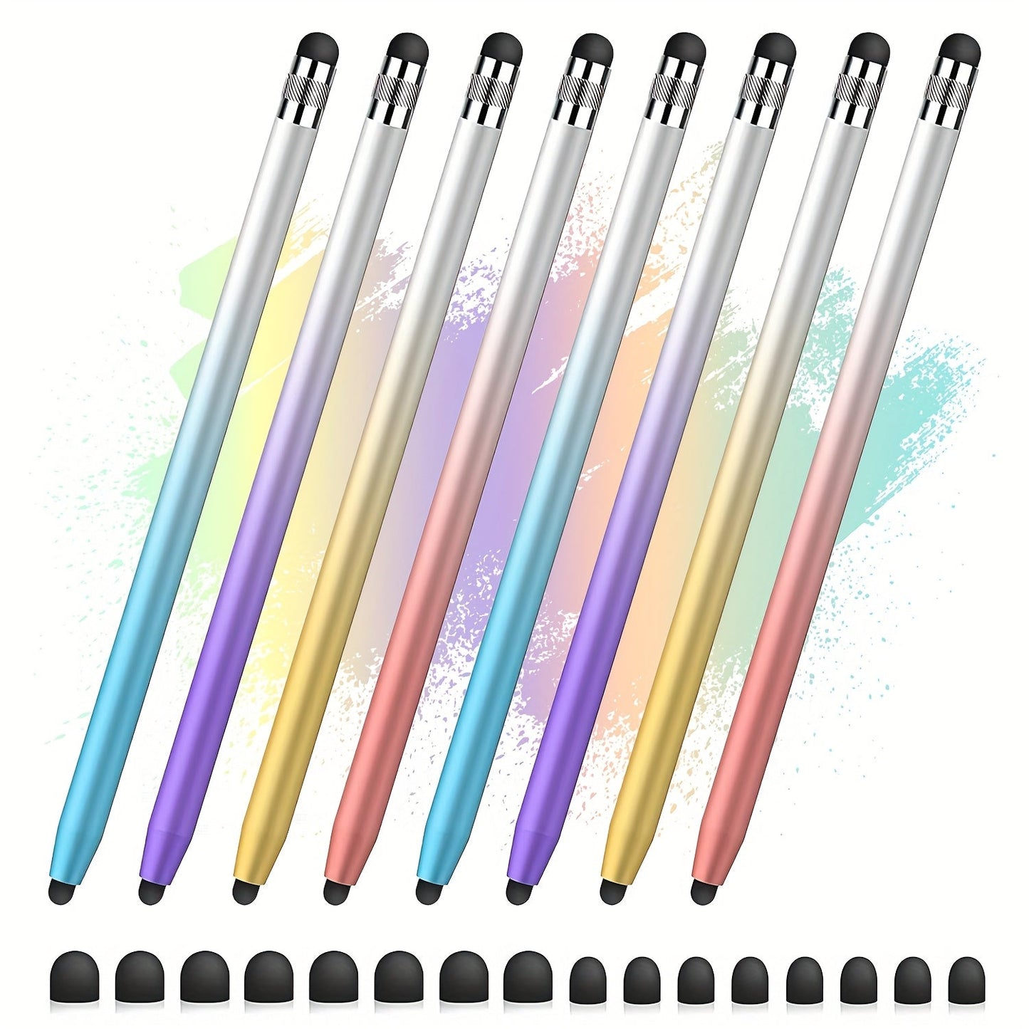 Stylus Pen 10 Pack Universal 2-in-1 Touch Screen Pen Compatible with iPad iPhone Android Samsung for an Everyday Personal Care Routine