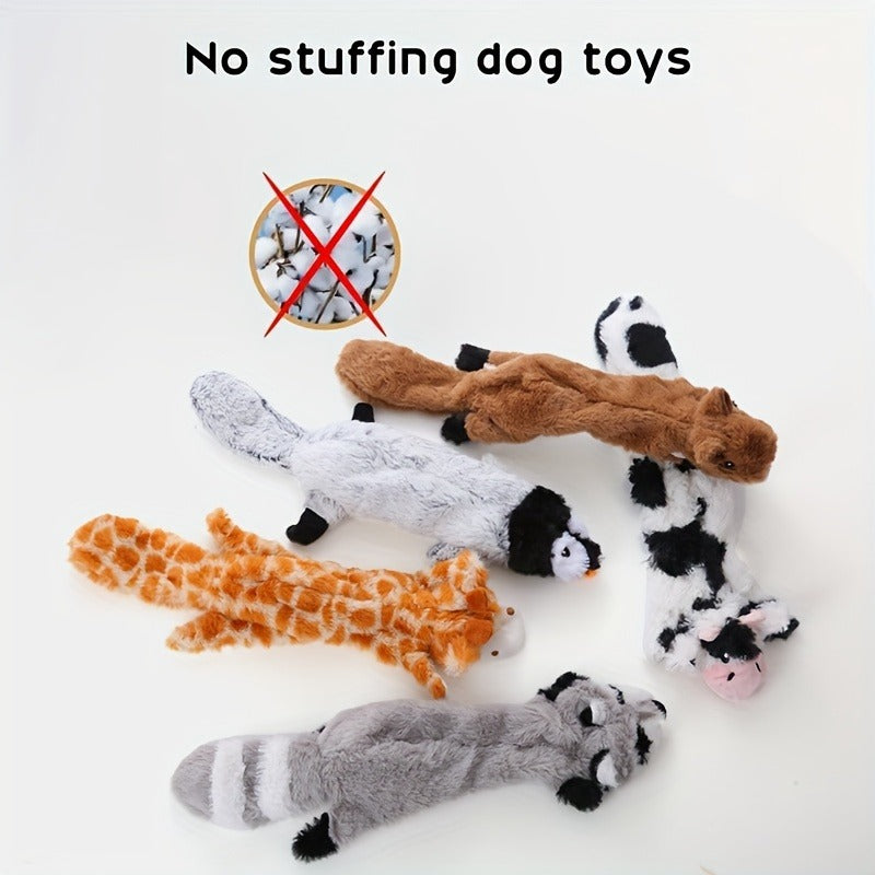 Durable Chew Toys for Dogs, Squeaky Dog Chew Toys Set β Durable Interactive Rubber Chew Toys for Small Medium Large Dogs