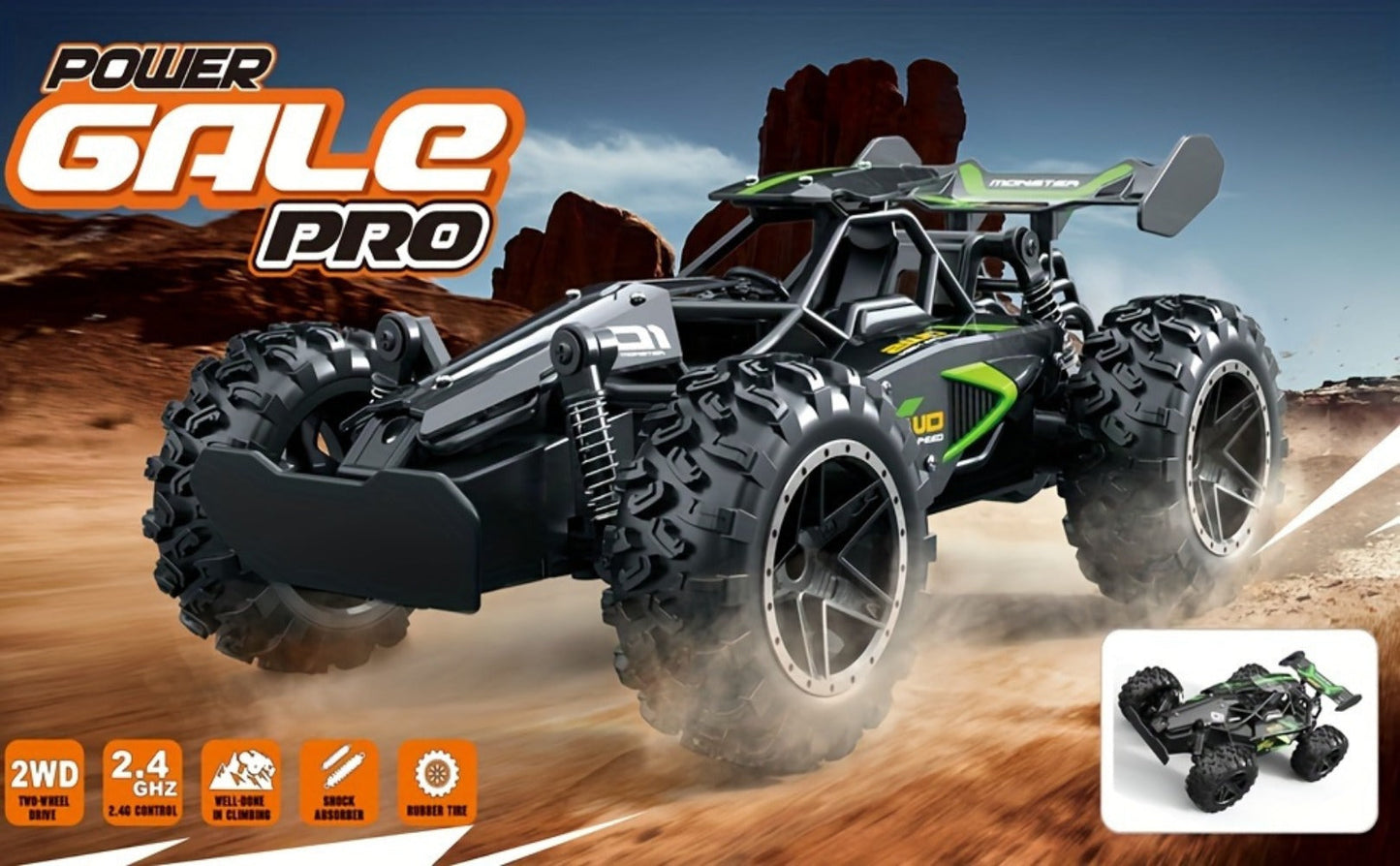 Remote Control Car, 1:18 Scale SUV with 15KM/H Source Speed, 2.4GHz Control, USB Charging and Large Tires