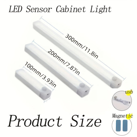 Under Cabinet Lights Motion Sensor 12 Pack USB Rechargeable Wireless Magnetic LED Night for Home Cooking, Dining and Outdoor Meals
