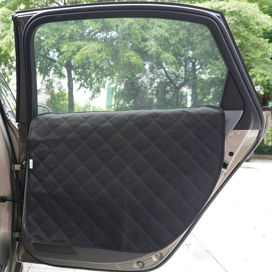 Car Door Protector for Dogs 2-Pack | Pet Scratch Guard Cover for Car Interior Door Panel, Waterproof Dirt-Resistant with Exclusive Lock Tabs