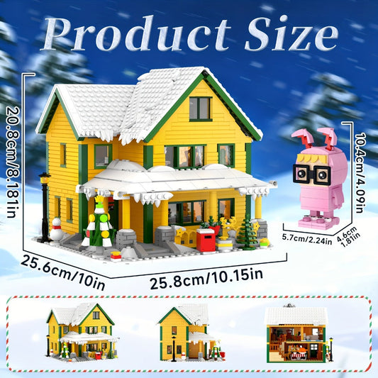 Christmas Story Building Blocks Set 1146 Pcs with the Listed Color, Size or Set Options for Everyday Use