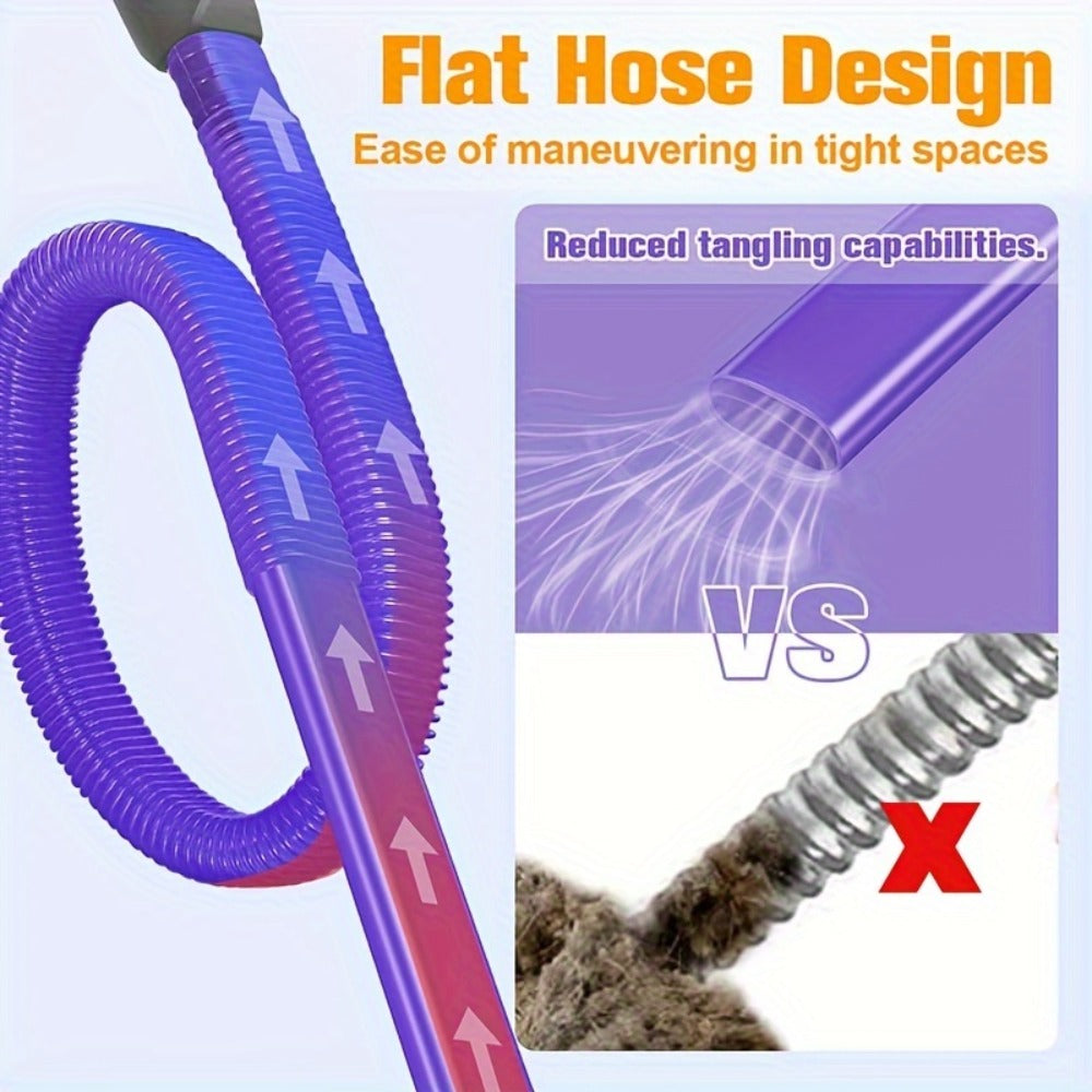 Dryer Vent Cleaner Kit Vacuum Hose Attachment for Dyson V15 V12 V11 V10 V8 V7 V6 for Entryways, Bedrooms and Living Spaces