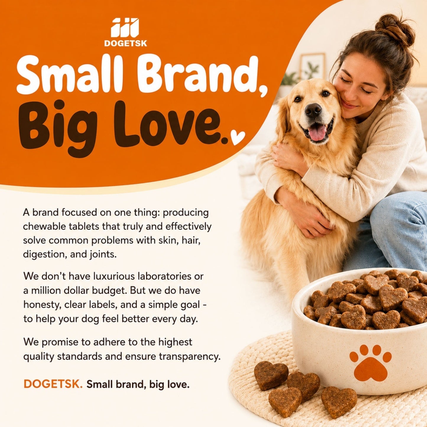 Dog Omega 3 Skin & Coat Chews 90ct – Lamb Flavor Soft Pellets with Probiotics for Itching, Scratching & Licking Relief