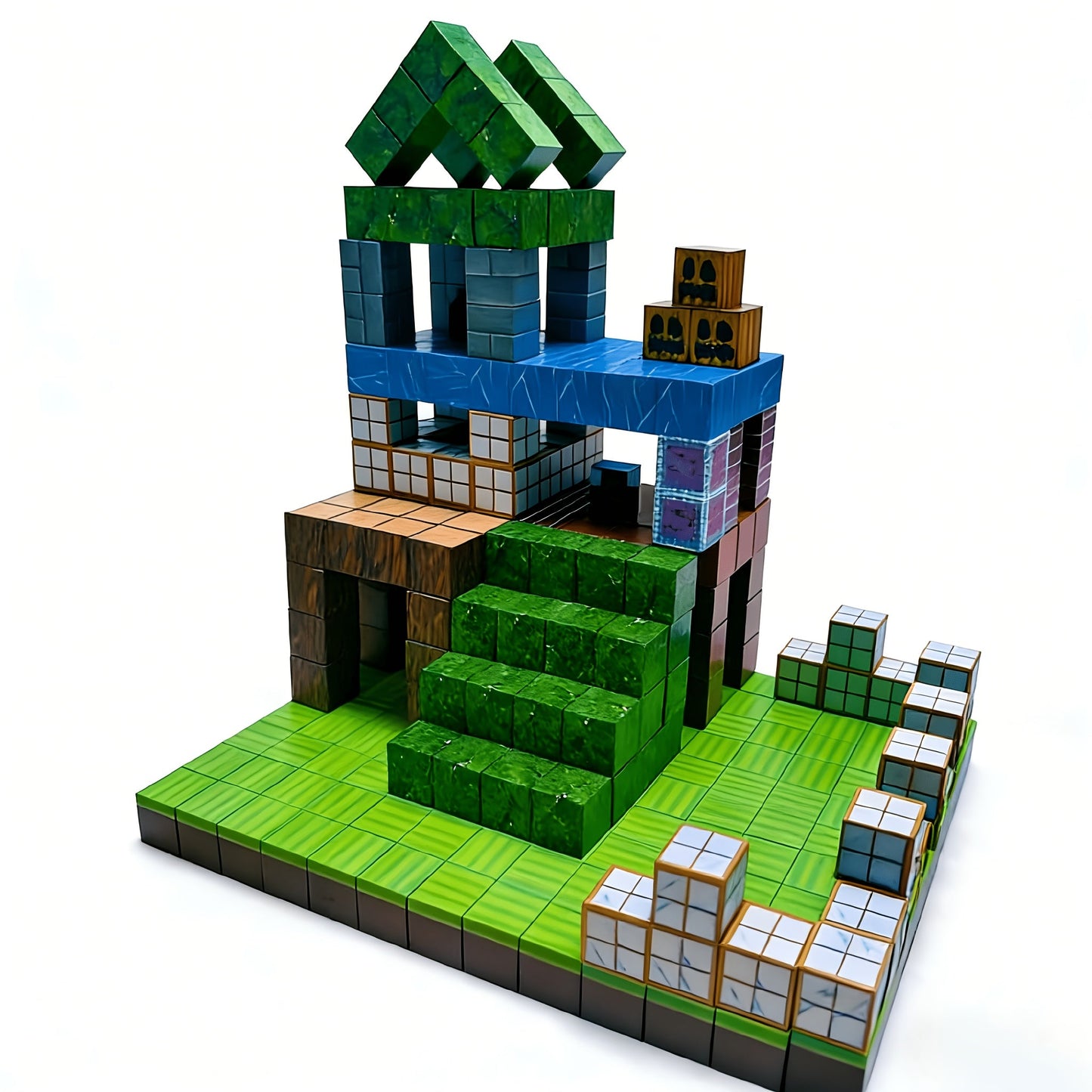 Magnetic Tiles Building Blocks for Kids 100PCS 210PCS, ABS Magnetic with the Listed Color, Size or Set Options for Everyday Use