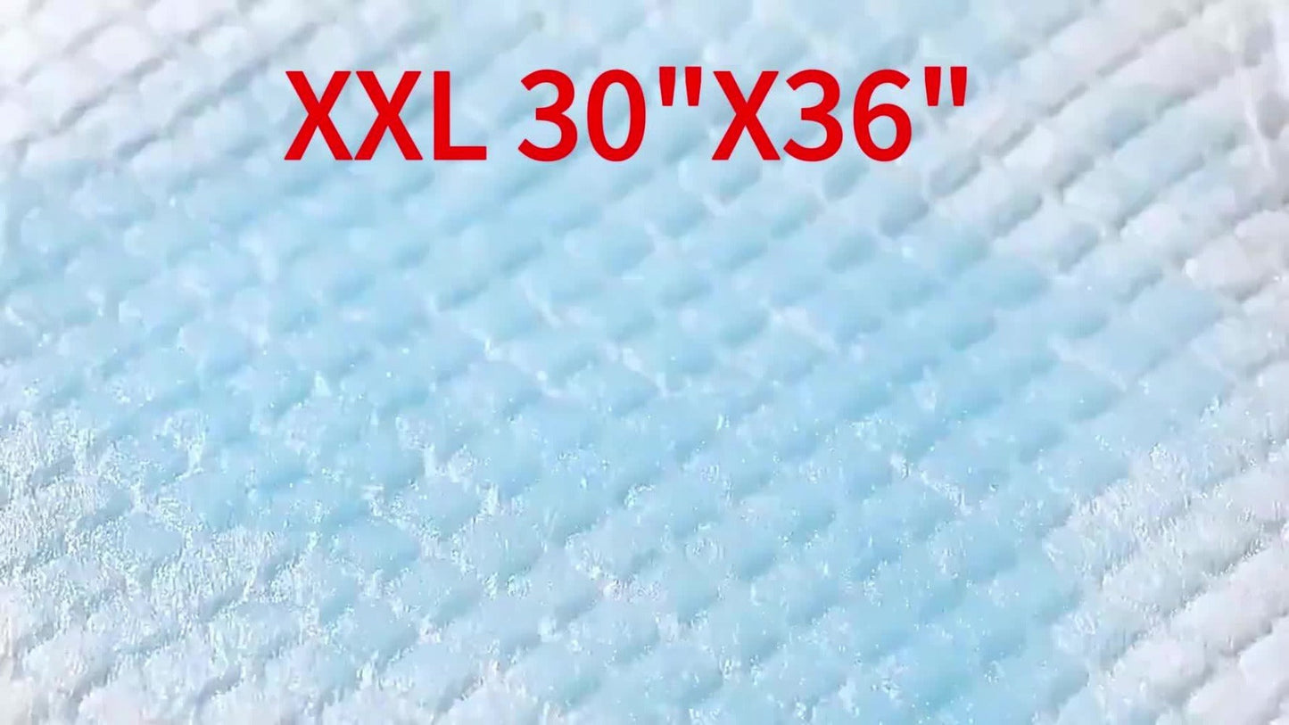 Disposable Bed Pads Extra Large 30x36 Inch, 6-Layer Leak-Proof Underpads for Adults, Seniors, Postpartum
