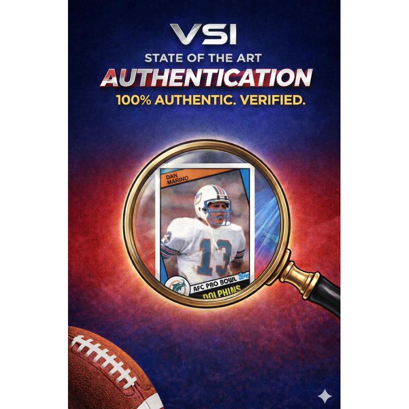 Football Card Mystery Slab, Panini Football Card Sealed in Vanity Slabs Display Case, Rookies Stars Inserts Parallels