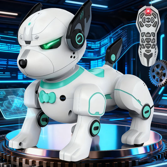 Robot Dog Toy for Kids Upgraded Intelligent Electronic Pet with the Listed Color, Size or Set Options for Everyday Use