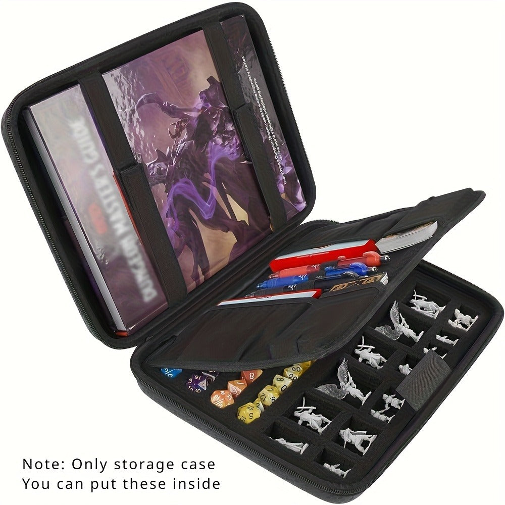 DnD Dice Tray & Storage Box for D&D RPG MTG Tabletop Games ā Polyhedral Dice Rolling Tray Organizer Case for Dungeons & Dragons, Pathfinder