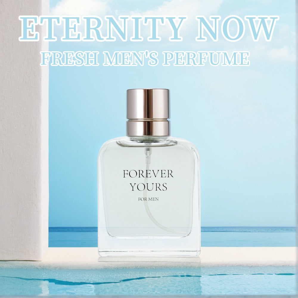 Eau de Toilette Calvin Klein Eternity Now for Men 3.4 oz Spray in Clear Bottle with Gray Box