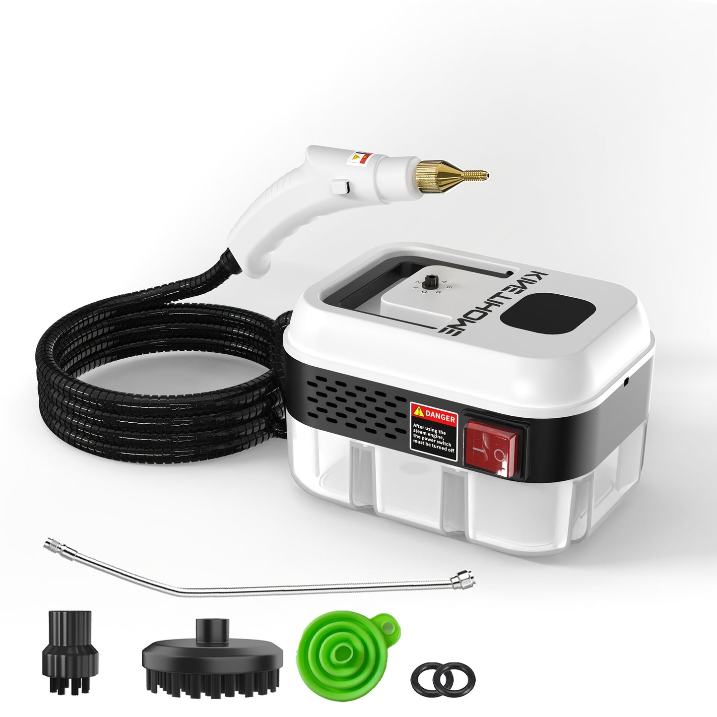Portable Steam Cleaner High-Temperature High-Pressure Handheld Steamer for Home, Carpet, Tile & Grout Cleaning