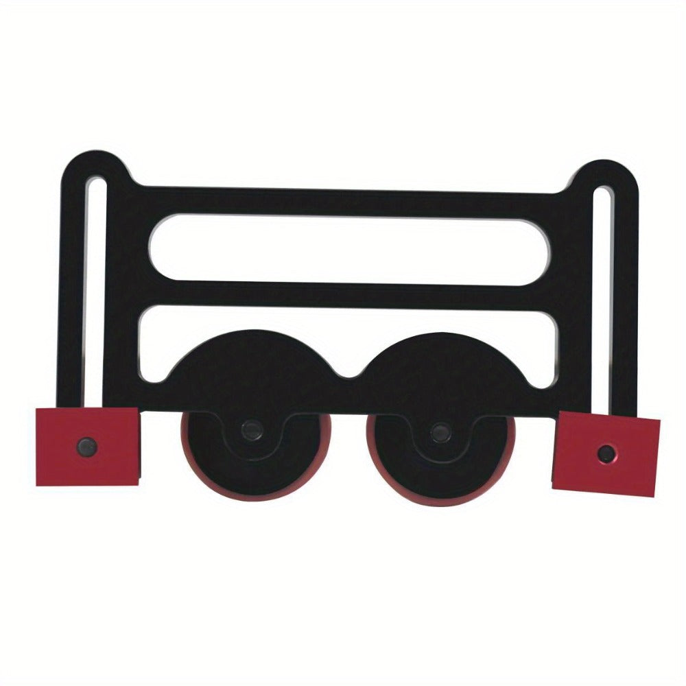 Feather Board Roller Guide for Table Saw, Aluminum Alloy One-Way Safety Stock Feeder with T-Track Mount