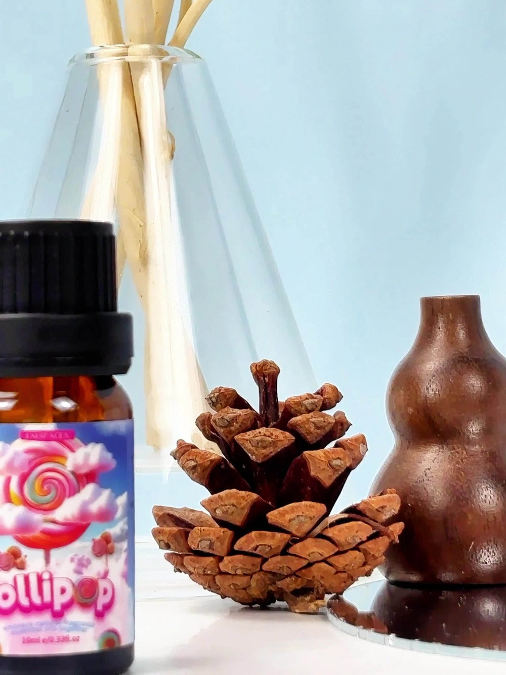 Lollipop Scented Fragrance Oil 10ml Alcohol Free Sweet Aroma for Diffuser Body Massage DIY Candle Soap Making Unisex Gift Women Men