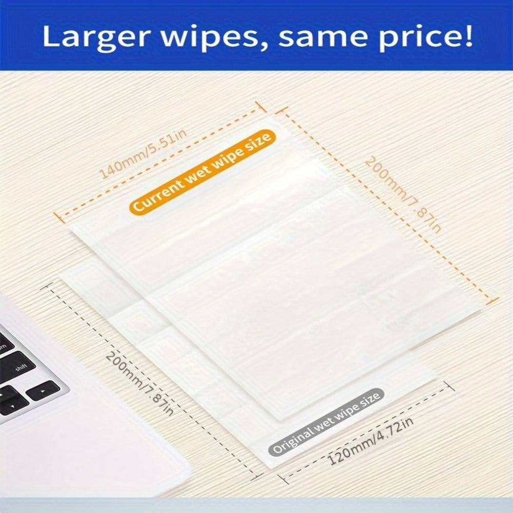 Screen Cleaning Wipes 40/80 Pack Individually Wrapped LCD Cleaner for Phone, Computer, TV, Tablet & Laptop
