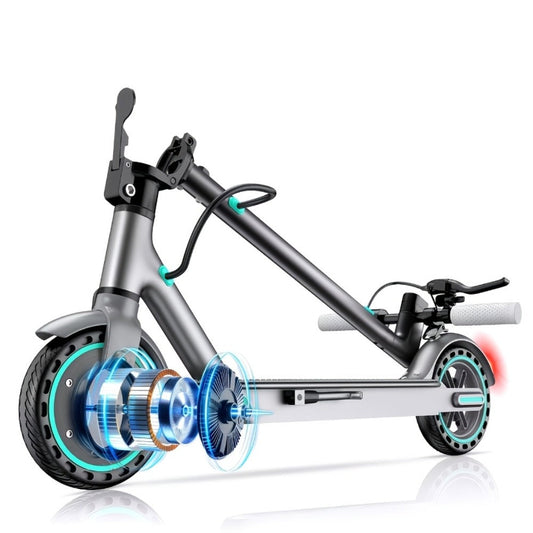 Electric Scooter for Adults 350W Motor 19 MPH 21-Mile Range Foldable with the Listed Color, Size or Set Options for Everyday Use