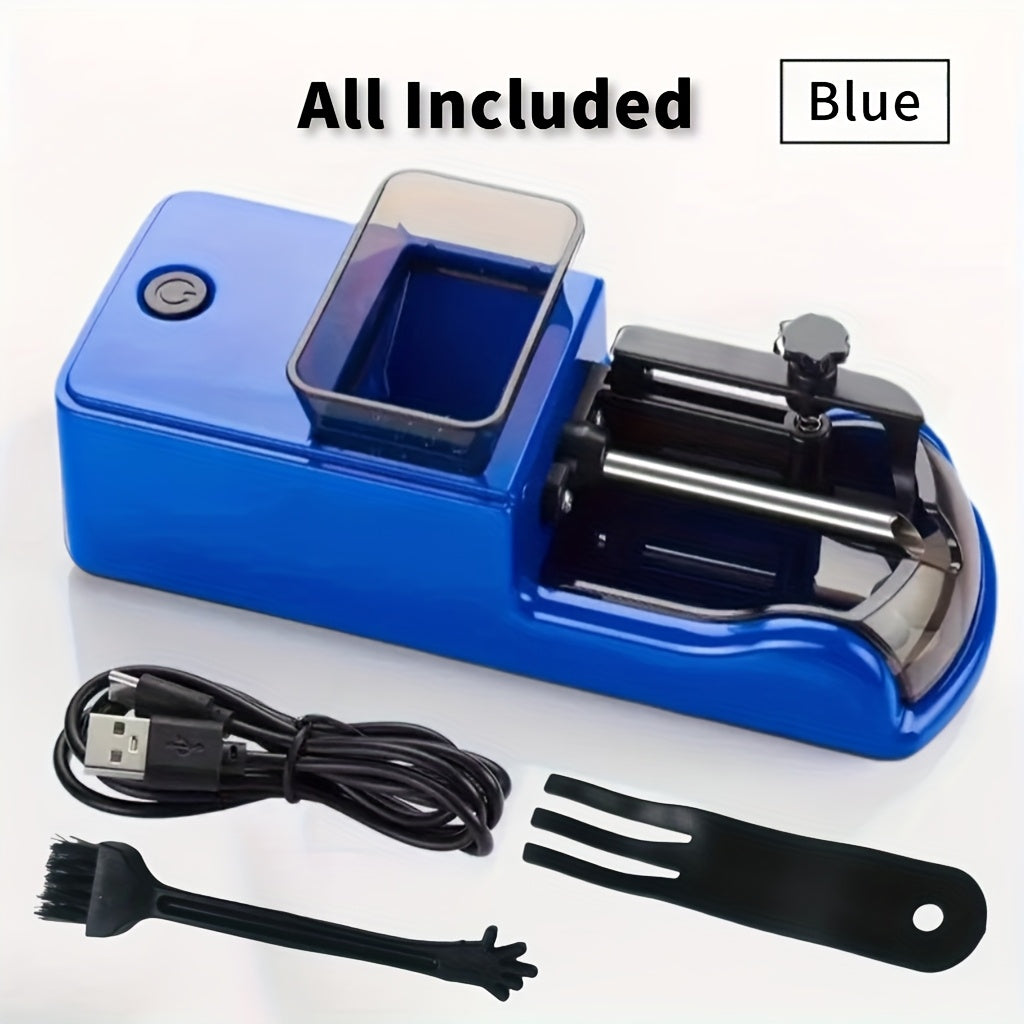 Electric Cigarette Rolling Machine USB Rechargeable Cigarette Roller 2-Second Rapid Roll High for Entryways, Bedrooms and Living Spaces