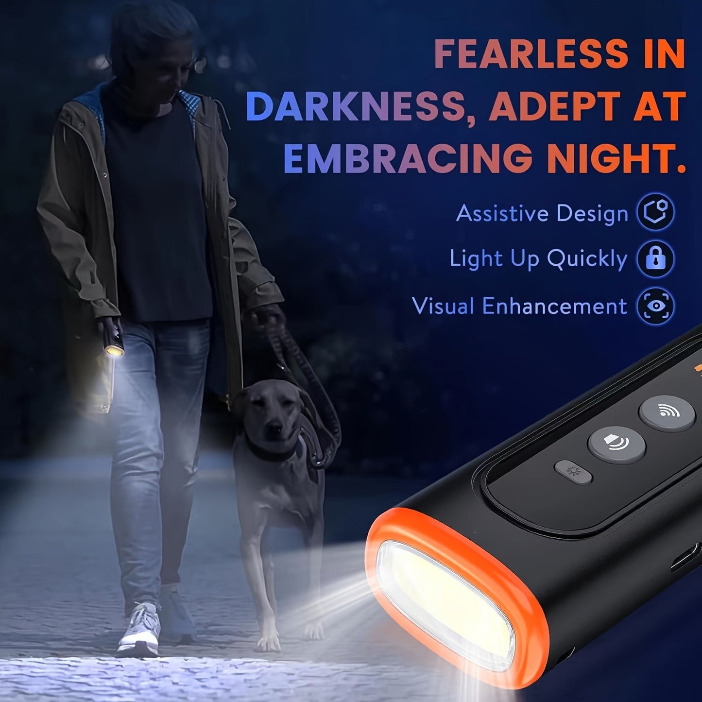 Anti-Barking Device for Dogs β Ultrasonic Bark Deterrent with Soundwave Technology, Portable Handheld Stop Barking Tool