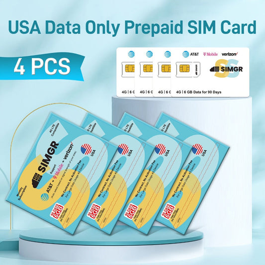 Triple Network SIM Card USA 4G LTE SIMGR AT&T T-Mobile & Verizon Auto-Select for an Everyday Personal Care Routine