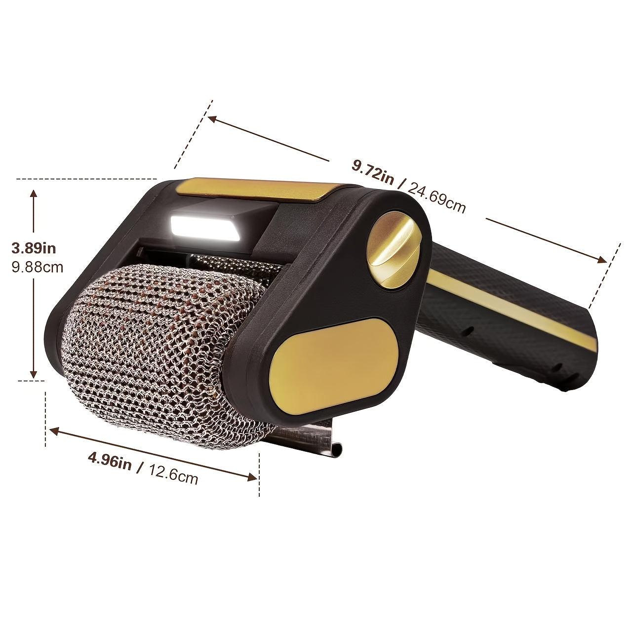 BBQ Grill Brush Electric Wireless Barbecue Cleaner Scraper for Grill Grates for Grilling, Camping and Outdoor Meals