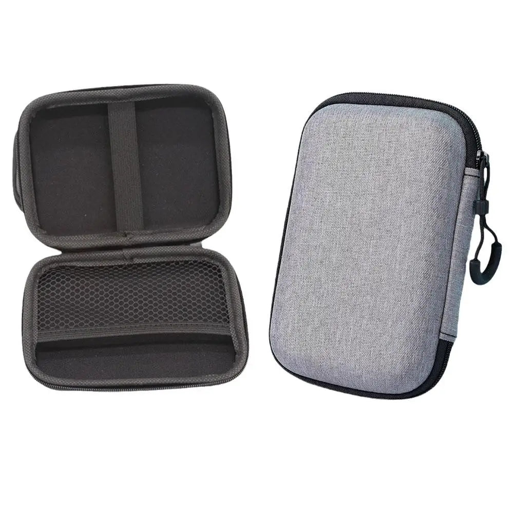 R36S R35S Protective Case EVA Hard Storage Bag – Scratch-Resistant Anti-Drop Portable Travel Case for Retro Handheld Game Console