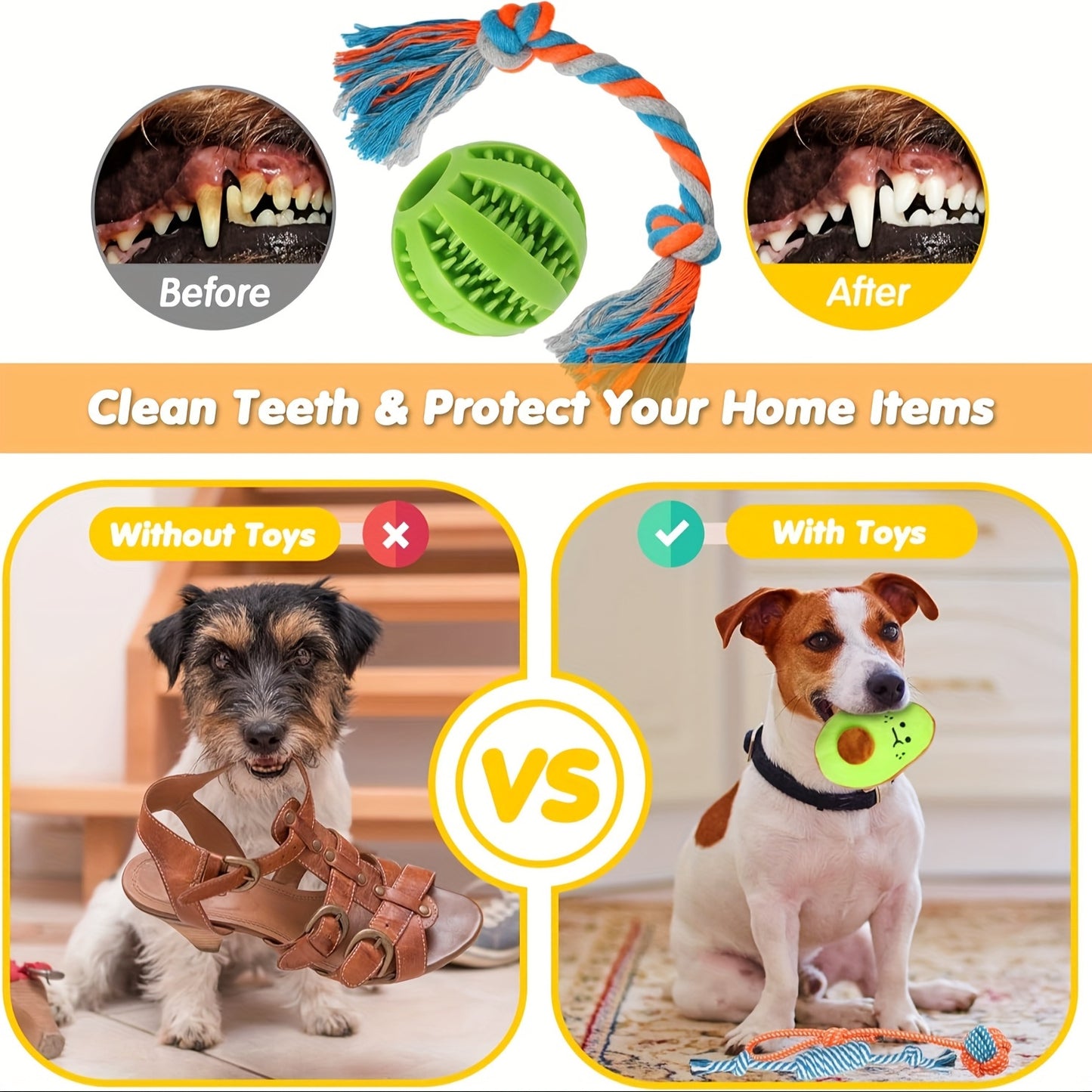 Puppy Toys 25 Pack Chew Toy Set for Small Dogs – Rope Toys, Squeaky Plush, Rubber Chew, Treat Ball & Poop Bag Rolls Included