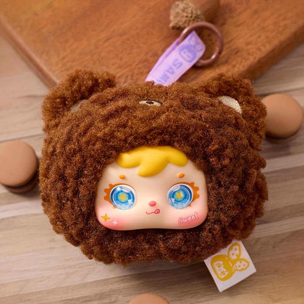Cute Plush Animal Doll with Big Eyes with the Listed Color, Size or Set Options for Everyday Use