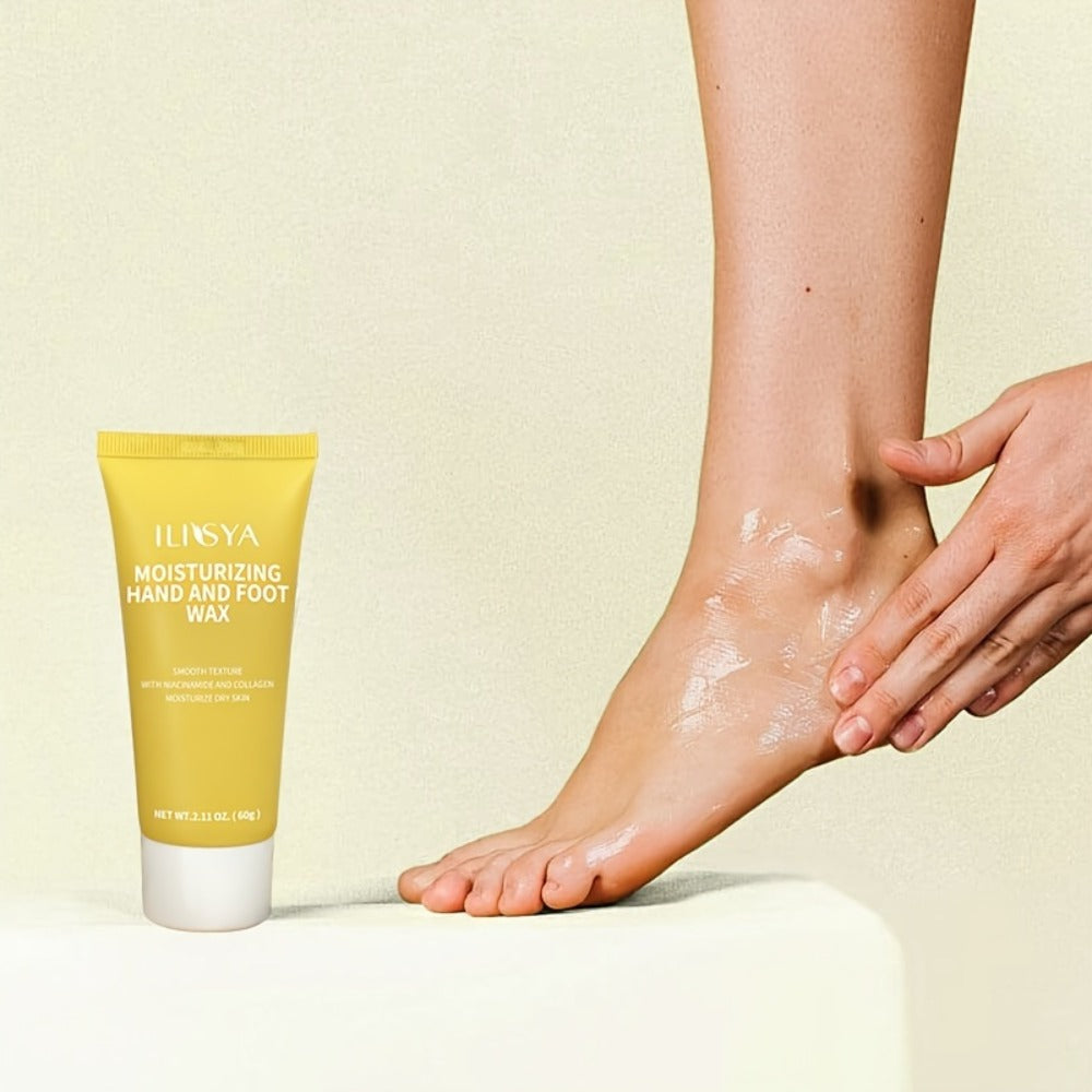 Foot Wax Moisturizing 3 Pack Niacinamide Deep Hydrating Foot Cream Mask Softening Cracked Heel Treatment ā Vitamin B3 Dry Foot Skin Repair