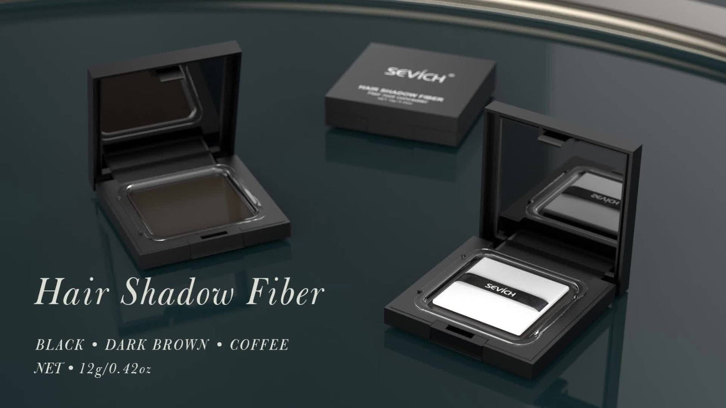 SEVICH Hairline Powder 12g Bald Spot & Root Concealer, 24H Stain-Proof Plant Squalane Formula