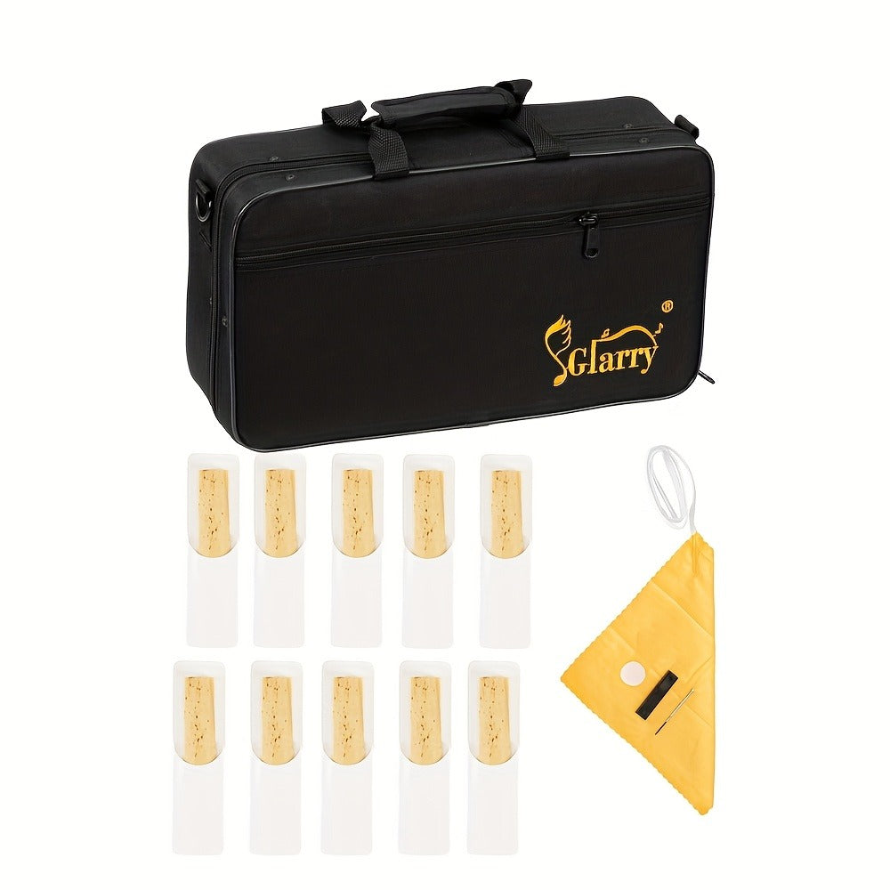 B-Flat Clarinet, 17 Keys, 10pcs, Glarry, Keys, Set for Lessons and Practice detail image - detail view 9