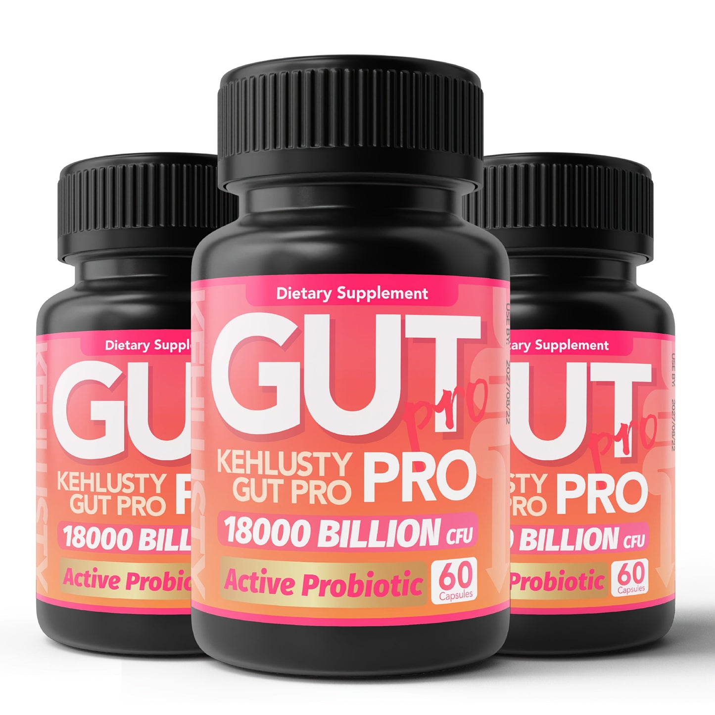 Probiotics 18000 Billion CFU Capsules, Lactobacillus & Bifidobacterium Multi-Strain Formula