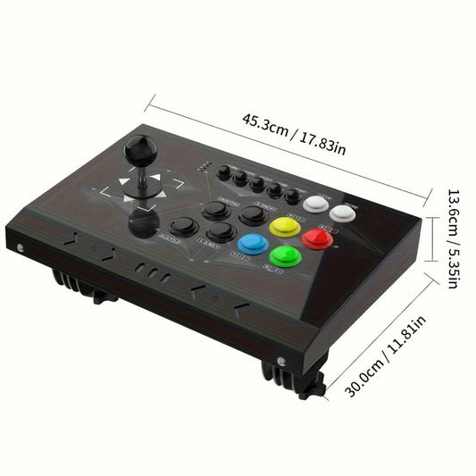 Arcade Stick DOYO KT511 for Nintendo Switch, PS3, PC & Android, 8-Way Square Gate Joystick, Turbo Function
