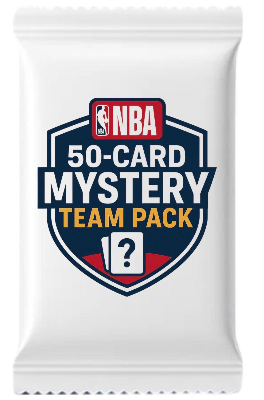 NBA Basketball Cards 50 Card Mystery Team Pack Pick Your Team All 30 NBA Teams Stars Rookies Inserts Parallels Legends from Prizm Donruss