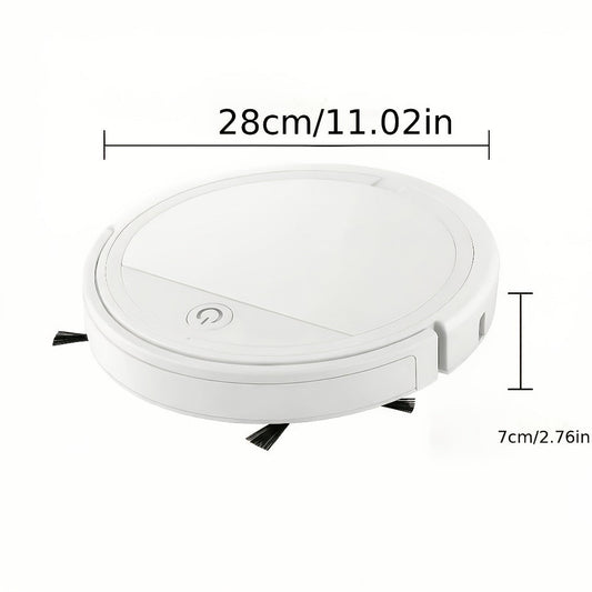 2000Pa Robot Vacuum Cleaner 150-Min Battery, Multifunctional Auto Floor Cleaner for Pet Hair, Dust & Paper Debris