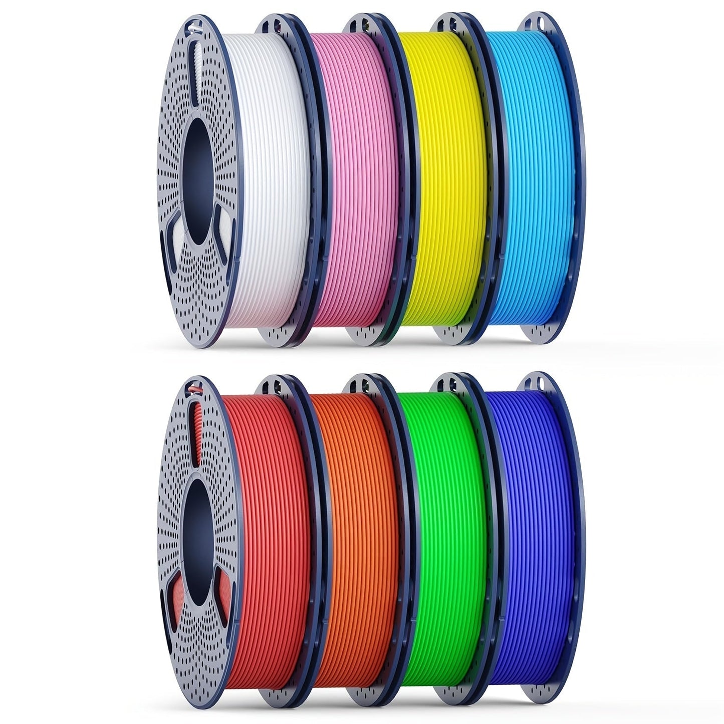 3D Printer Filament SUNLU 1.75mm Eight-Roll 2kg Bundle with PLA, High-Speed PLA, PETG or High-Speed PETG Options