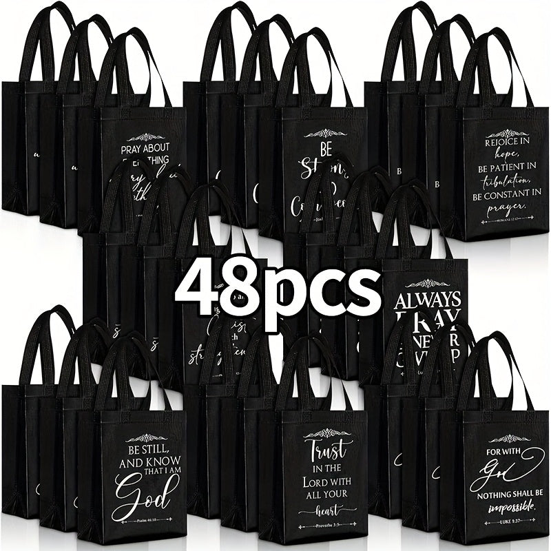 Christian Gift Bags Bulk with Handle for Parties, Celebrations and Guest Favors, with the Listed Configuration