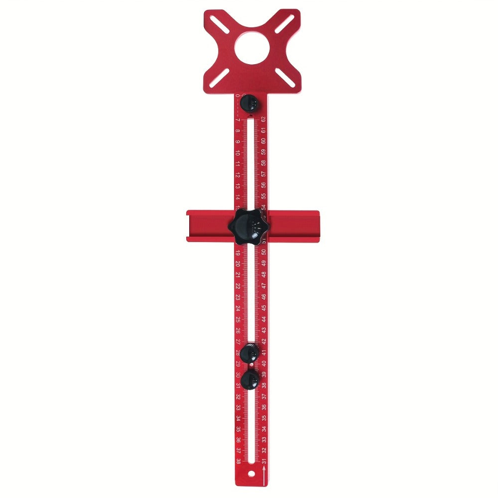 Router Circle Cutting Jig 3-in-1 Woodworking Milling Fixture Precision Circular Cut Guide with Adjustable Groove Bracket for Accurate