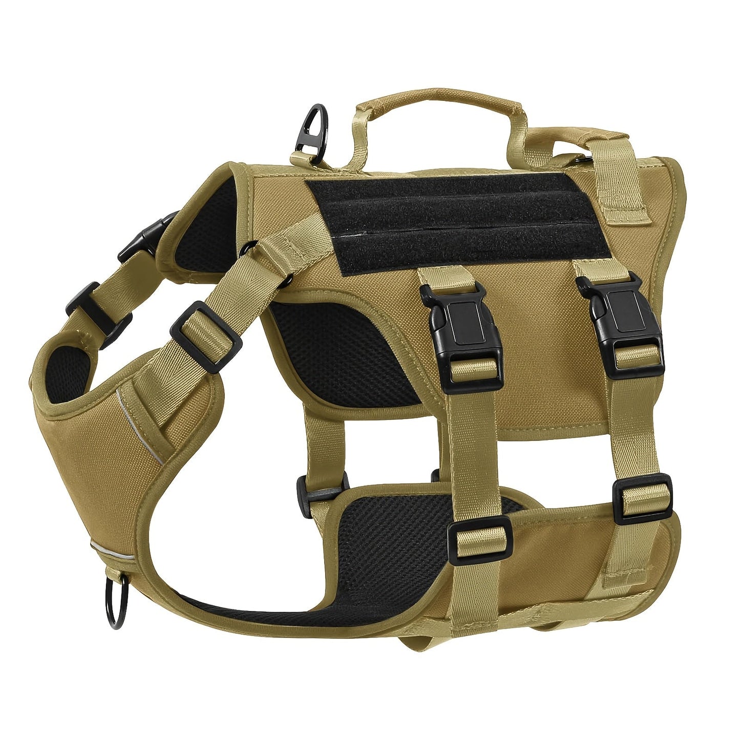 Full-Body Dog Vest Harness with Dual Top Handles in Six Colors and S, M, L or XL Sizes Pictured