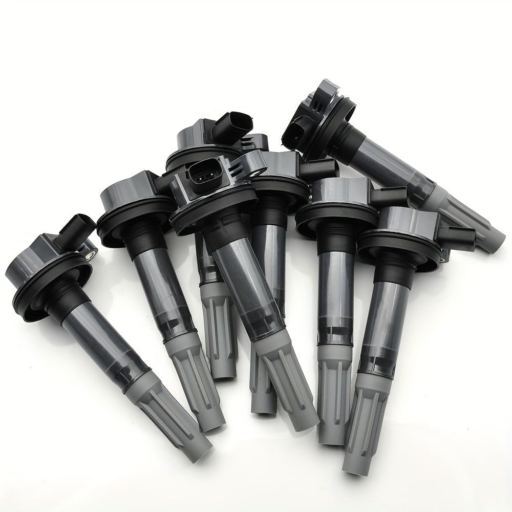 Ignition Coil & Iridium Spark Plug Kit 8-Pack for 2011-2020 Ford F-150 Mustang Lobo 5.0L V8 UF622 SP411 Direct Fit OEM Replacement Pure