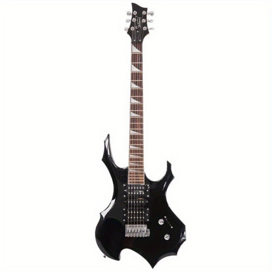 Electric Guitar, MOTOOS, Burning, Fire for Lessons and Practice detail image