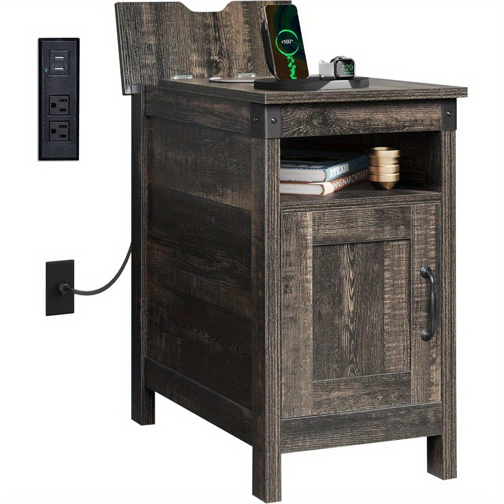 End Tables and Nightstands shown in the Brown option